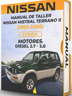 Manual de Taller Nissan Mistral Terrano II 1993-2006   Diagramas Eléctricos
