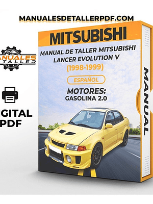 Manual de Taller Mitsubishi Lancer Evolution V 1998-1999 Diagramas Eléctricos