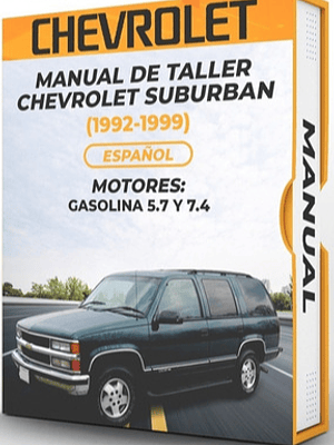 Manual de Taller Chevrolet Suburban (1992-1999) Español Diagramas Eléctricos