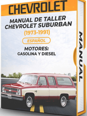 Manual de Taller Chevrolet Suburban (1973-1991) Español Diagramas Eléctricos