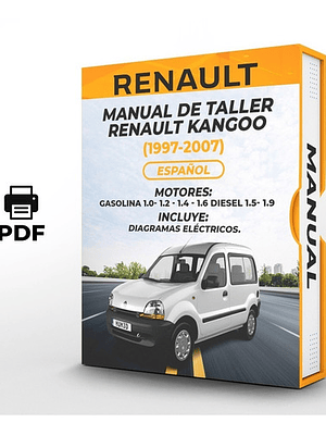 Manual de Taller Renault Kangoo (1997-2007) Español Diagramas Eléctricos