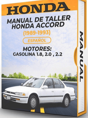 Manual de Taller Honda Accord (1989-1993) Español Diagramas Eléctricos