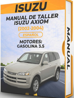 Manual de Taller Isuzu Axiom (2002-2004) Español Diagramas Eléctricos