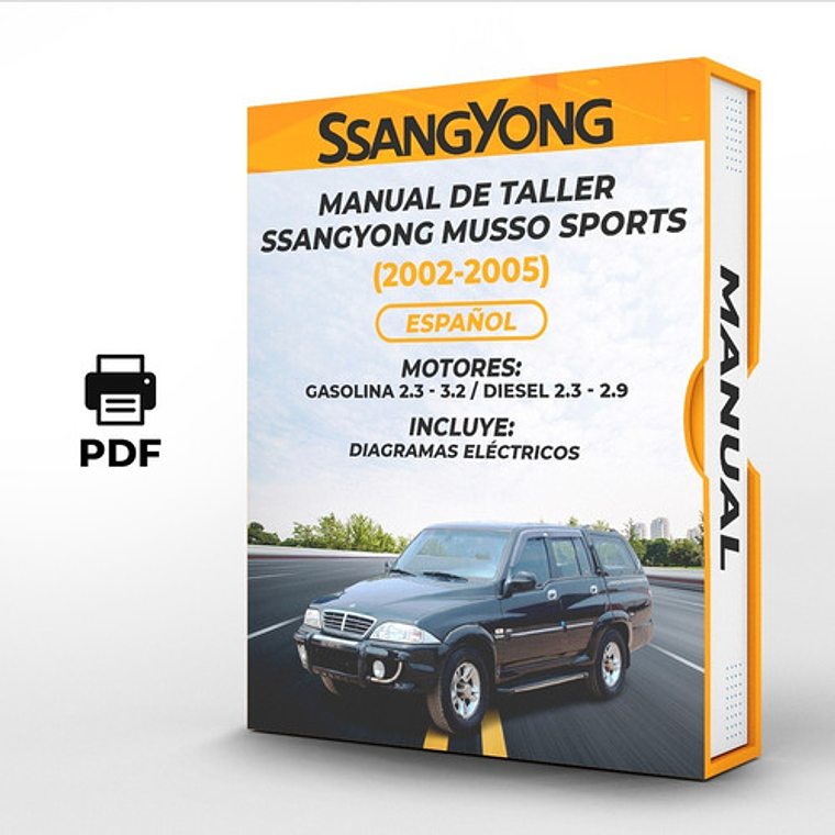 Manual de Taller Ssangyong Musso Sports (2002-2005) Diagramas Eléctricos 1