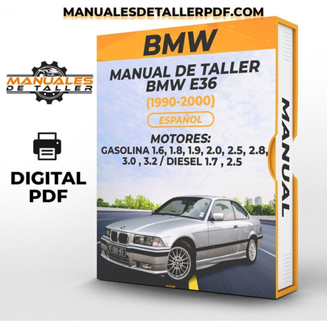Manual de Taller Bmw E36 (1990-2000) En Español Diagramas Eléctricos 1