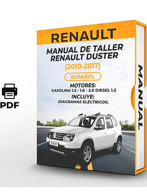 Manual de Taller Renault Duster (2010-2017) Español Diagramas Eléctricos