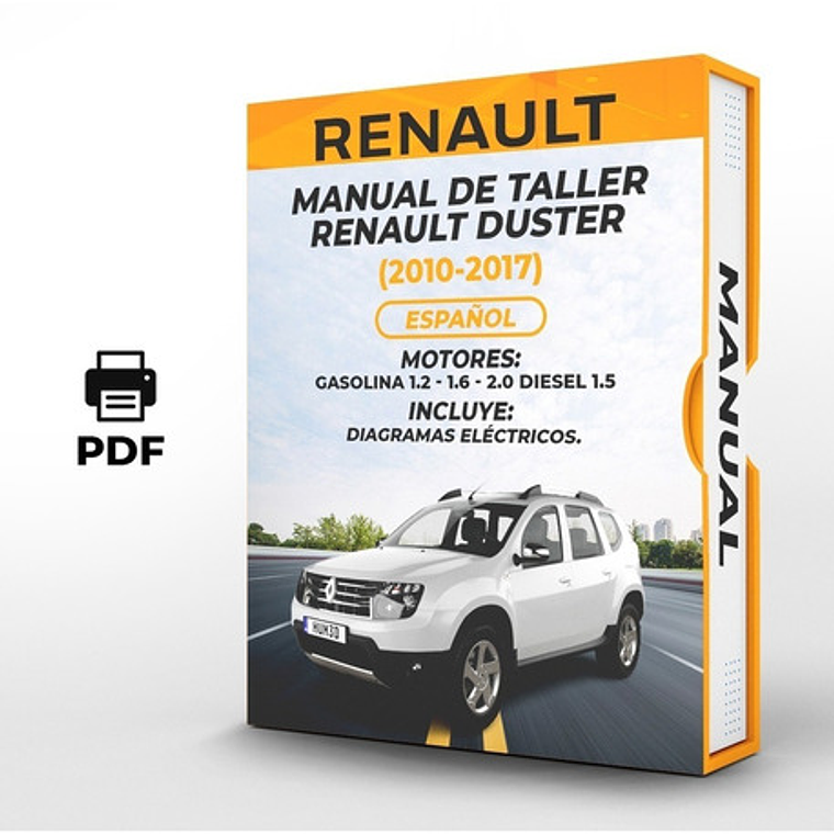 Manual de Taller Renault Duster (2010-2017) Español Diagramas Eléctricos 1
