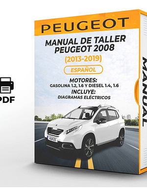 Manual de Taller Peugeot 2008 (2013-2019) Español Diagramas Eléctricos