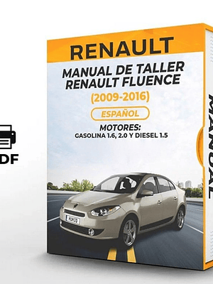 Manual de Taller Renault Fluence (2009-2016) Español Diagramas Eléctricos