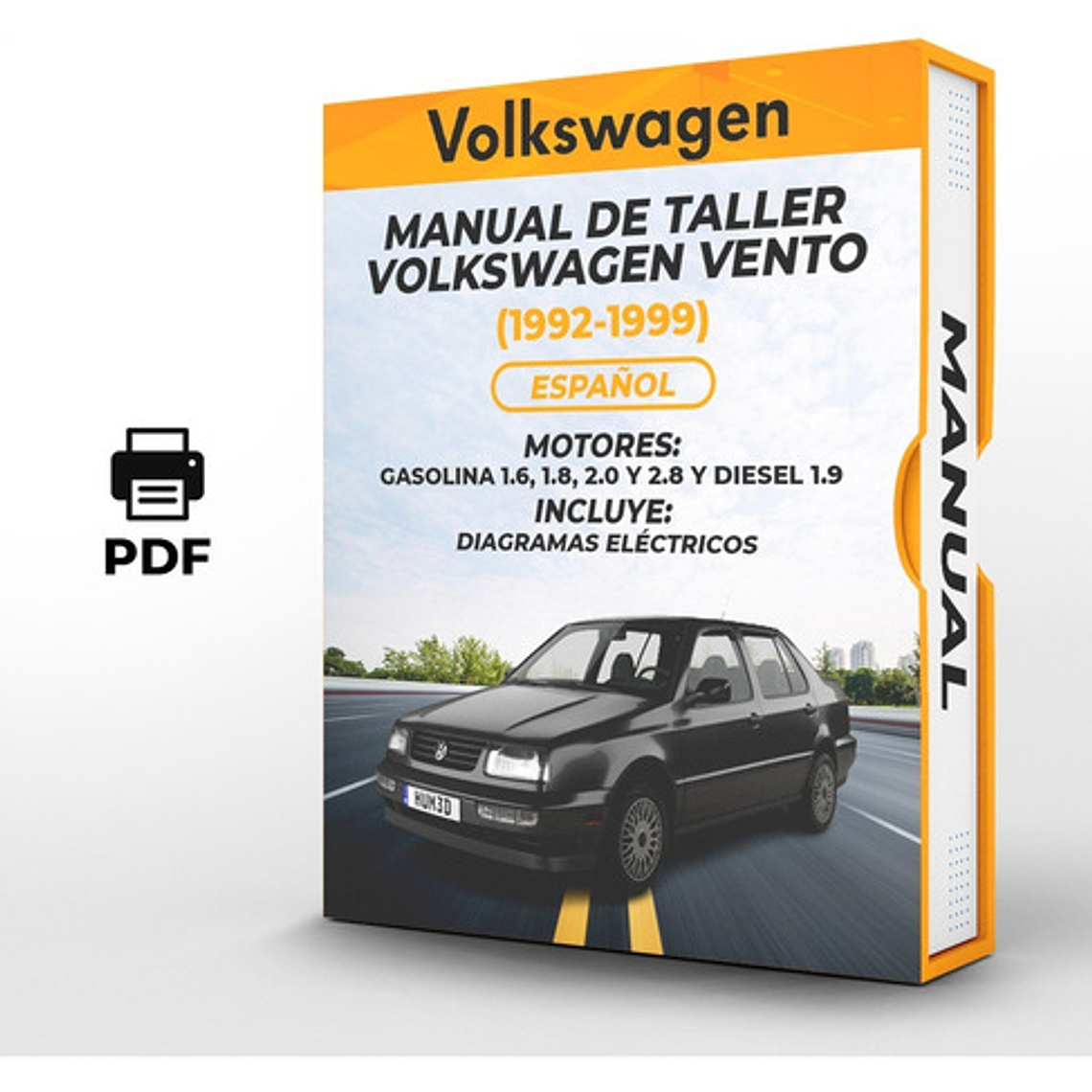 Manual de Taller Volkswagen Vento (1992-1999) Español Diagramas Eléctricos 1