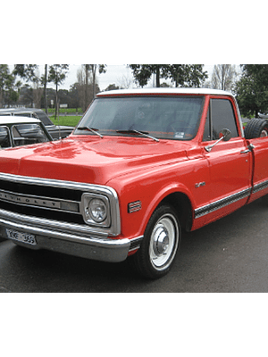 Manual de Taller Chevrolet Pickup C10 1967-1972 Ingles Diagramas Eléctricos