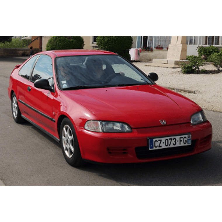 Manual De Servicio Honda Civic 1992 - 1995 Ingles Diagramas Eléctricos 1