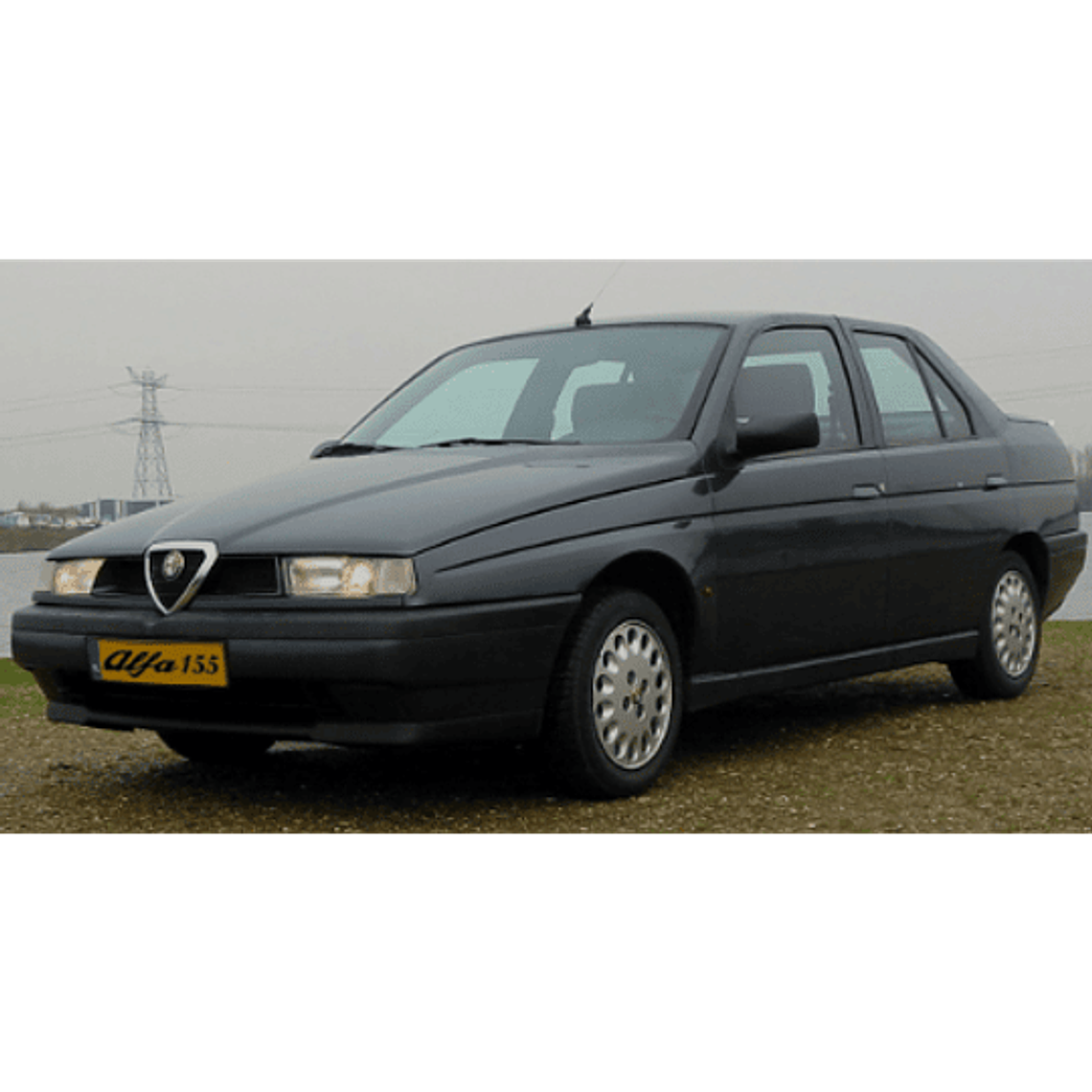 Manual De Taller Alfa Romeo 155 (1992-1998) Ingles Diagramas Eléctricos 1