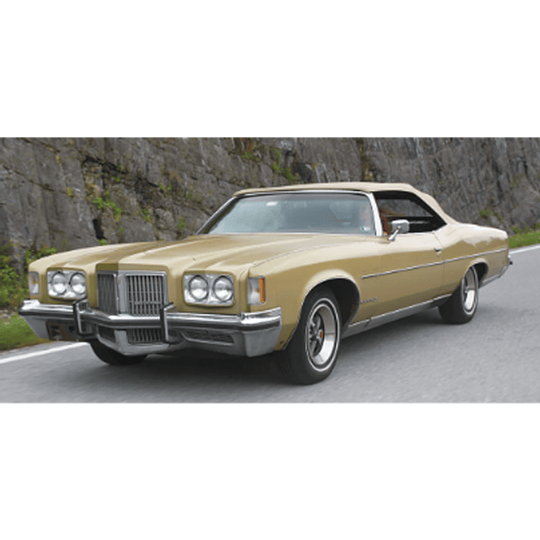 Manual De Reparación De Fabrica Pontiac 1972 Diagramas Eléctricos 1