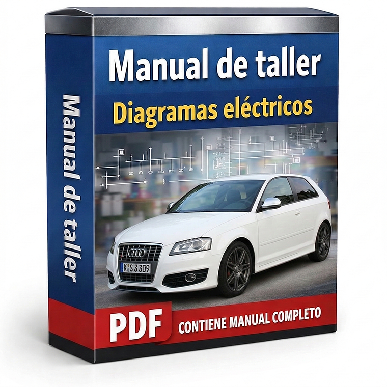 Manual de taller Audi S3 2006 - 2012 Ingles Diagramas Eléctricos 1