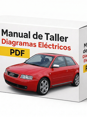 Manual de taller Audi S3 1999 - 2003 ESPAÑOL Diagramas Eléctricos