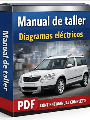 Manual de taller Skoda YETI 2009-2017 Ingles Diagramas Eléctricos
