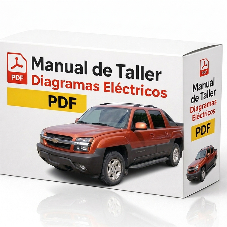 Manual de taller Chevrolet Avalanche 2007-2013 Español Diagramas Eléctricos 1