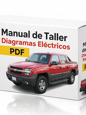 Manual de taller Chevrolet Avalanche 2001-2006 Español Diagramas Eléctricos