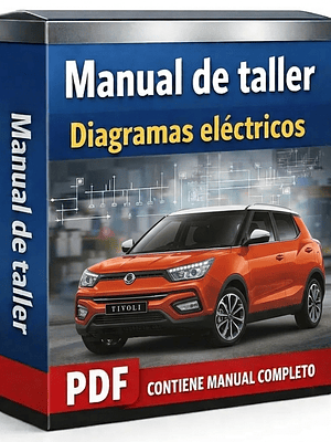 Manual de taller Ssangyong Tivoli 2019-2020 Español Diagramas Eléctricos