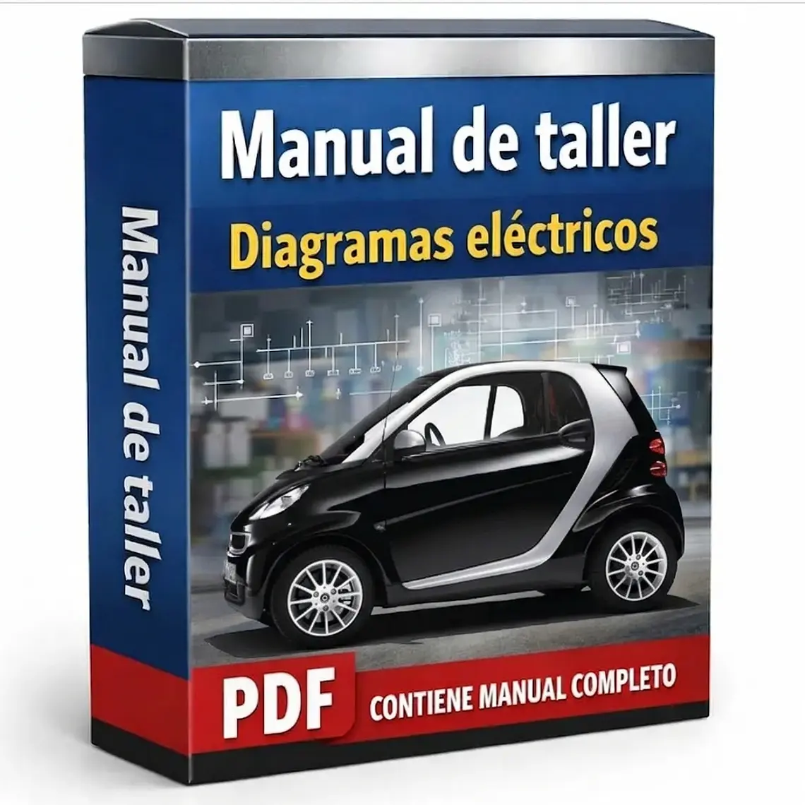 Manual De Servicio Smart Fortwo Serie 451 (2007-2014) Español Diagramas Eléctricos 1