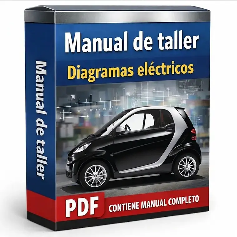 Manual De Servicio Smart Fortwo Serie 451 (2007-2014) Español Diagramas Eléctricos 1