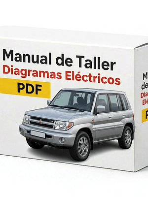 Manual De Taller Mitsubishi Montero Io Año 2000 Español Diagramas Eléctricos