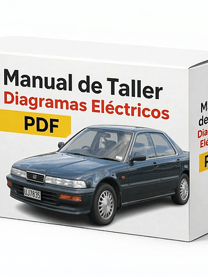 Manual De Taller Acura Vigor (1991-1994) Español Diagramas Eléctricos