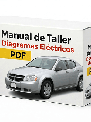 Manual de taller Dodge Avenger 2008-2014  Español  Diagramas Eléctricos