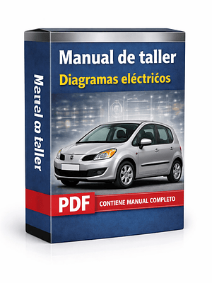 Manual de taller Renault Modus 2004-2012 Español Diagramas Eléctricos