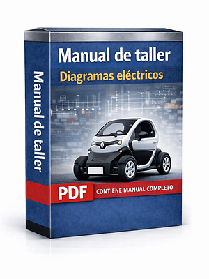 Manual de taller Renault Twizy 2012-2019 Español  Diagramas Eléctricos