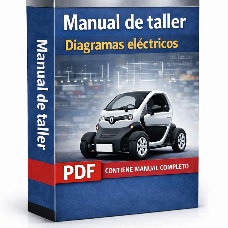 Manual de taller Renault Twizy 2012-2019 Español  Diagramas Eléctricos 1