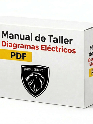 Manual de Taller y Servicio Peugeot 207 1.4 Motronic Nafta Diagramas Eléctricos