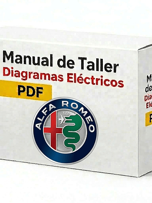 Manual De Taller Alfa Romeo 155 (1992-1998) Ingles Diagramas Eléctricos