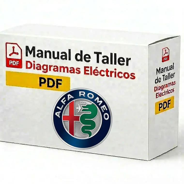 Manual de Taller Alfa Romeo 75 Twin Spark (ingles) Diagramas Eléctricos 1