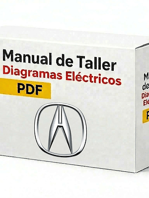 Manual De Taller Acura TL (1999–2014) Español Diagramas Eléctricos