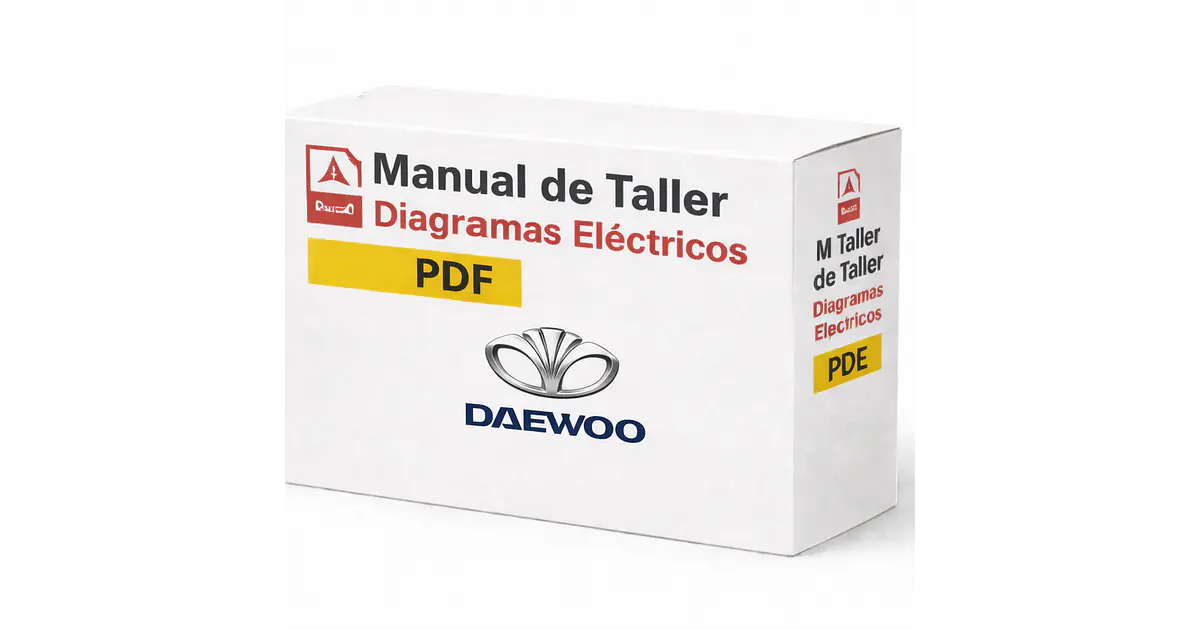 Manual de taller Daewoo Winstorm 2011-18 Español Diagrama...