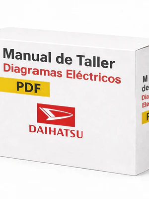 Manual de taller Daihatsu Charade 1987 - 1994 INGLES  Diagramas Eléctricos