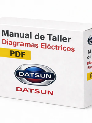Manual De Taller Datsun 210 B310 1979-1982*** Diagramas Eléctricos