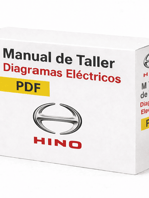 Manual De Taller Y Diagramas Eléctricos Hino 300 En Español Diagramas Eléctricos