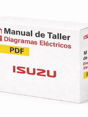 Manual De Reparacion Motor 4zd1 Isuzu Ingles Diagramas Eléctricos
