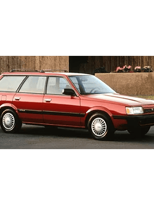 Manual De Taller Subaru Loyale 1984-1994 Español Diagramas Eléctricos