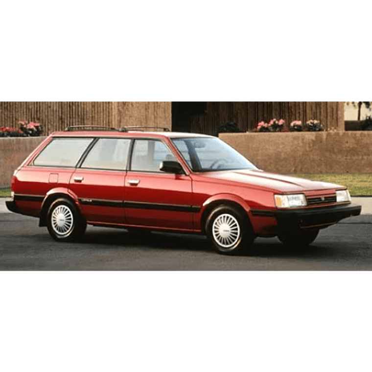Manual De Taller Subaru Loyale 1984-1994 Español Diagramas Eléctricos 1