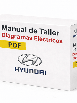 Manual De Taller Motor Hyundai D4DD En Español*** Diagramas Eléctricos