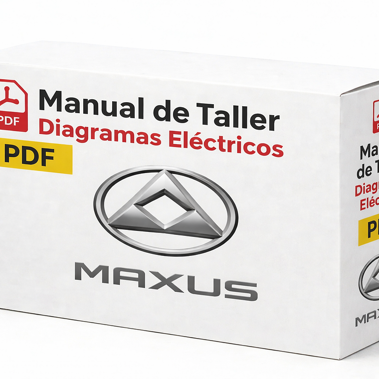 Manual De Taller Motor Maxus V80 Diésel 2.5L En Español Diagramas Eléctricos 1