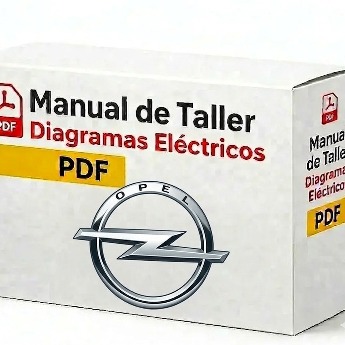 Manual De Taller Opel Calibra (1990-1998) Ingles Diagramas Eléctricos 1