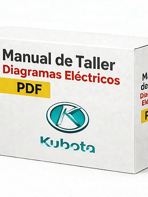 Manual de taller Kubota B2320 Manual taller Diagramas Eléctricos
