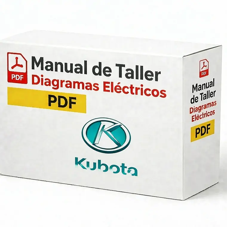 Manual de taller Kubota B2320 Manual taller Diagramas Eléctricos 1