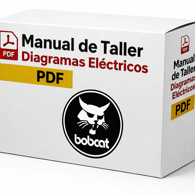 Manual de taller Bobcat zx75 zx125 Español Diagramas Eléctricos 1