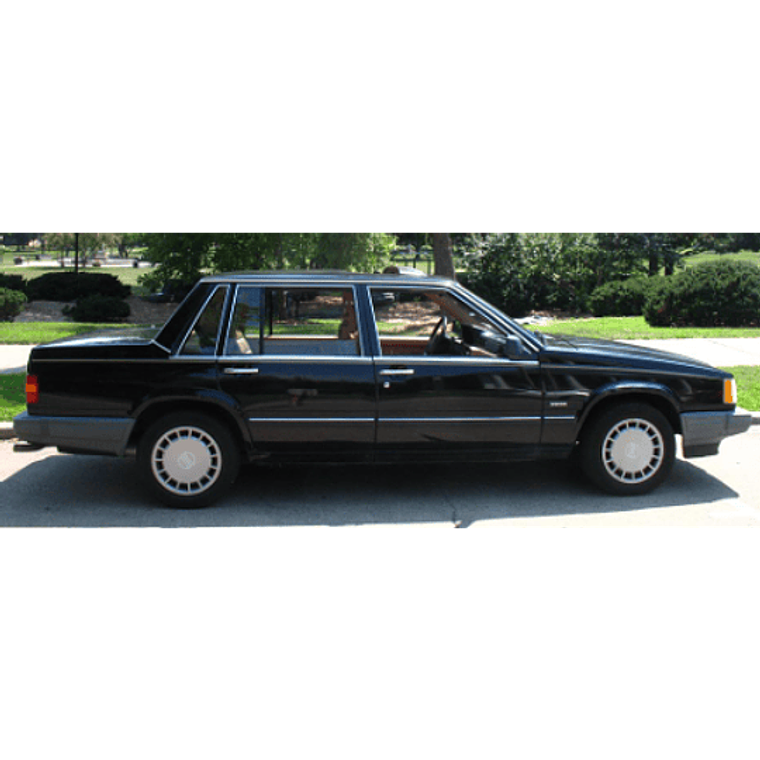 Manual de Taller Volvo 740 (1984-1992) en inglés Diagramas Eléctricos 1